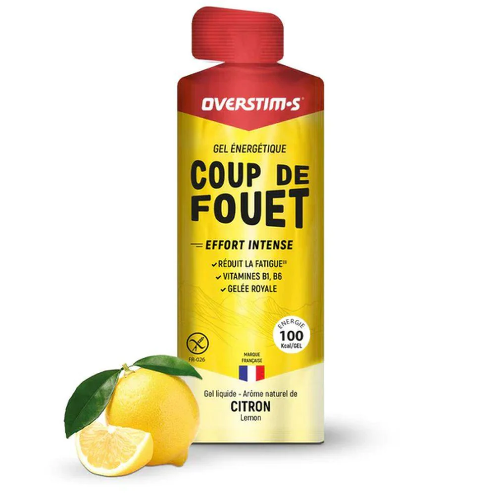 OVERSTIM.s COUP DE FOUET Liquid Energy Gel | Flavor - Lemon | 1 gel