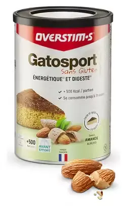 OVERSTIM.s - Gatosport Almond | Gluten Free 400g