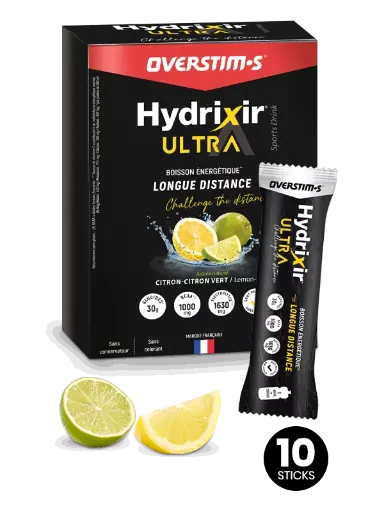OVERSTIM.s HYDRIXIR ULTRA | Flavor - Lemon Lime | 10 sticks per box