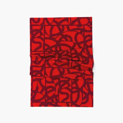 BFCollar-AllOverLoopyTile-Poinciana-O/S