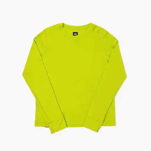 W-HLSLongsleeve-LimeGreen-L